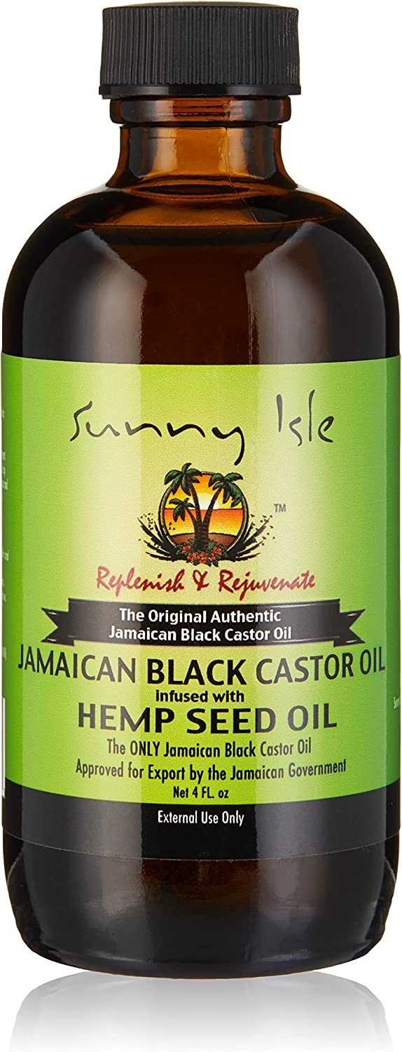 Jamaican Black Castor Oil infused with Hemp Oil